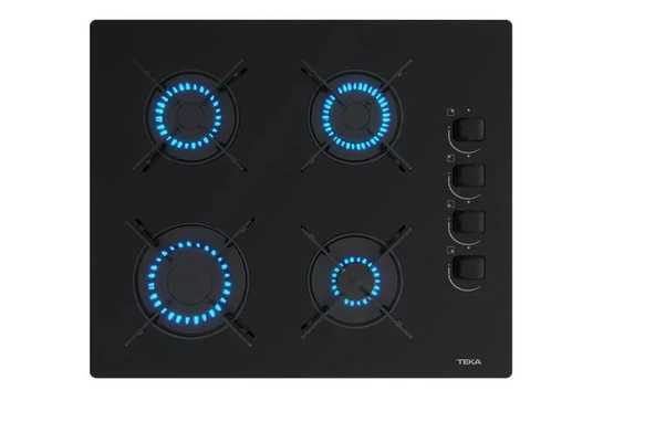Teka Gbe 64002 Kbc Bk Krıstal Cam Gazlı Ocak 4 Gözlü - 2