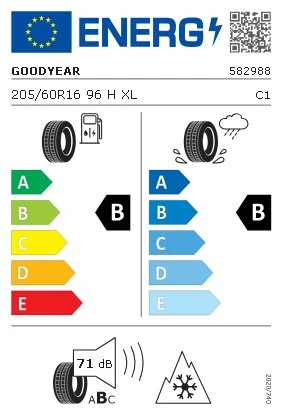 Goodyear 205/60R16 96H Eagle Sport 4Seasons Xl 4 Mevsim Kar Logolu (2024) - 2