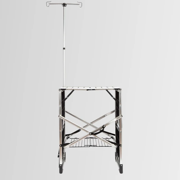 FUNKY CHAIRS Portatif Katlanabilir Alüminyum Kamp Mutfak Standı - 2