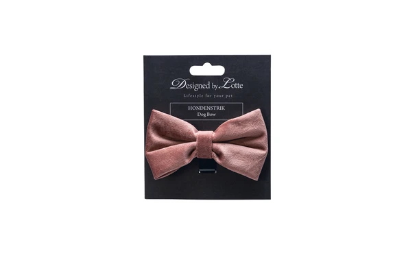 Beeztees DBL Köpek Papyonu, Kadife, Pembe, 12cm - Resim 5