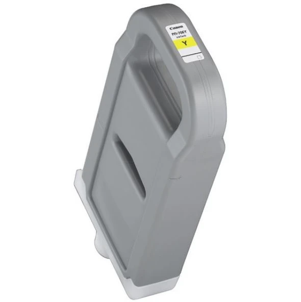 Feyza Bilişim Canon PFI-706 Y (Yellow) Sarı Plotter Orijinal Mürekkep Kartuş 700 ml. (6684B001) - 2