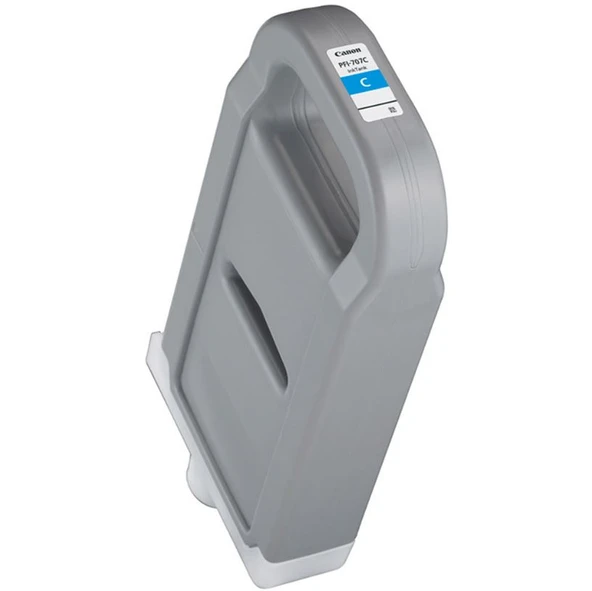 Feyza Bilişim Canon PFI-707 C (Cyan) Mavi Plotter Orijinal Mürekkep Kartuş 700 ml. (9822B001) - 2