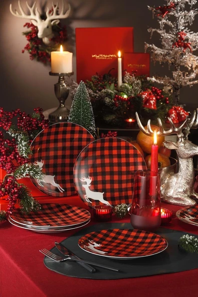 Kütahya Porselen Zeugma 6'lı Pasta Seti 11896 - 2