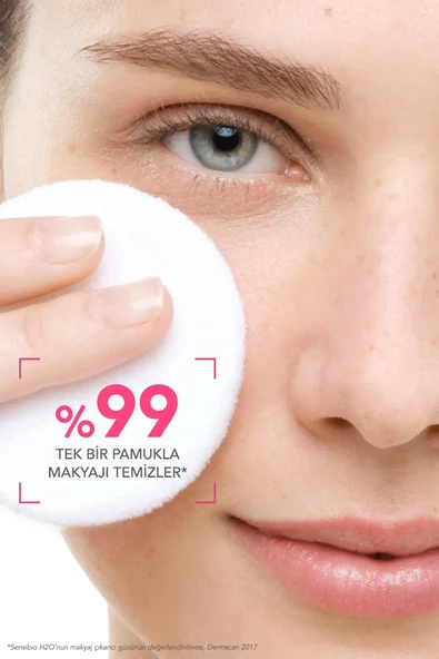 Bioderma Sensibio H2O Hassas ve Normal Ciltler için Micellar Makyaj Temizleme Suyu 100 ml - 2