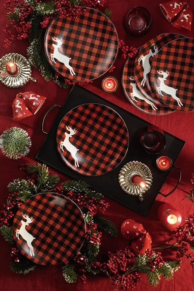 Kütahya Porselen Zeugma 6'lı Pasta Seti 11896