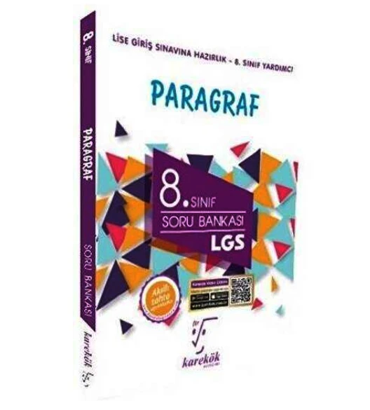 Karekök 8.Sınıf Paragraf Soru Bankası ve Lgs Deneme Seti 5Li 9786257979207