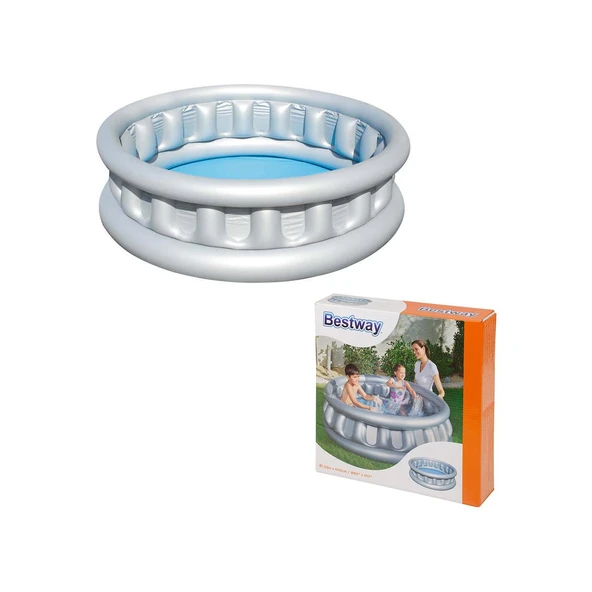 BESTWAY HAVUZ 152x43cm UFO METALİK GRİ (51080)