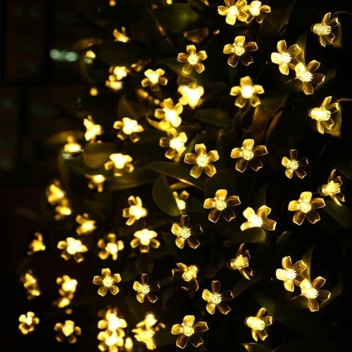 Solar 5m 50 Led Papatya Gün Işığı 8 Fonksiyonlu - 3