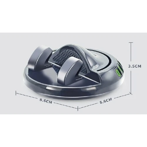 360° Dönebilen Yapışkanlı Numaratörlü Araç Telefon Tutucu - 4