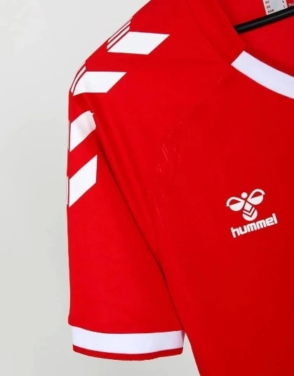 Hummel Fast Basic Tek Üst Futbol Forma Kırmızı - 2