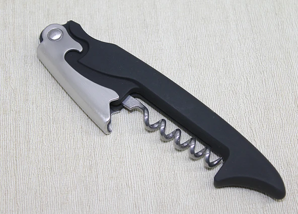 Ahşap Paslanmaz Çelik Tirbuşon Açacak Alk4277