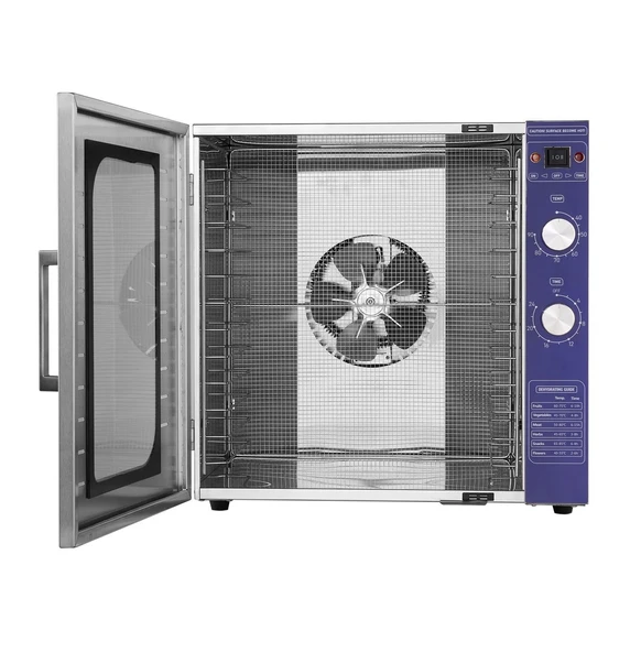 Dalle SS-12J Meyve-Sebze Kurutma Fırını Çift Katmanlı 12 Tepsili - 3