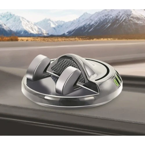 360° Dönebilen Yapışkanlı Numaratörlü Araç Telefon Tutucu - 3