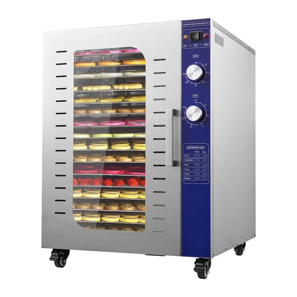 Dalle SS-16J Paslanmaz Çelik Meyve Kurutma Makinası - 4