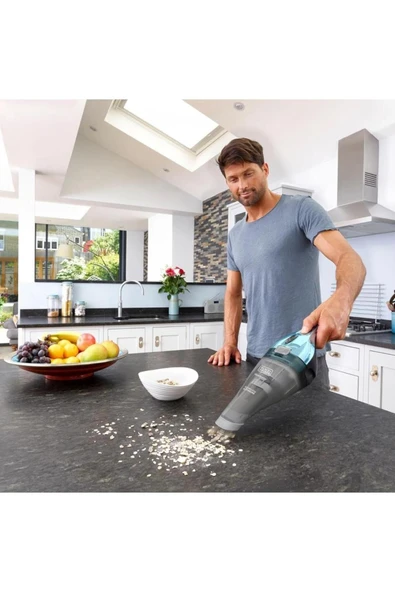 Black+Decker NVC220WBC-QW 7.2 V Şarjlı El Süpürge - Resim 6