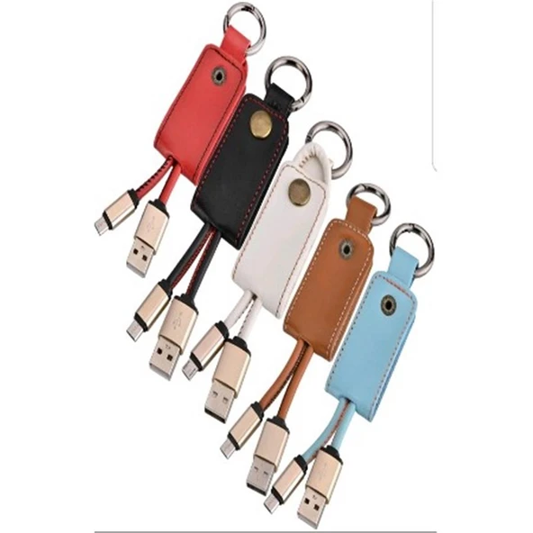 Elba Anahtarlıklı Bağlantı Kablosu Micro 0,1 mt ECK-52M