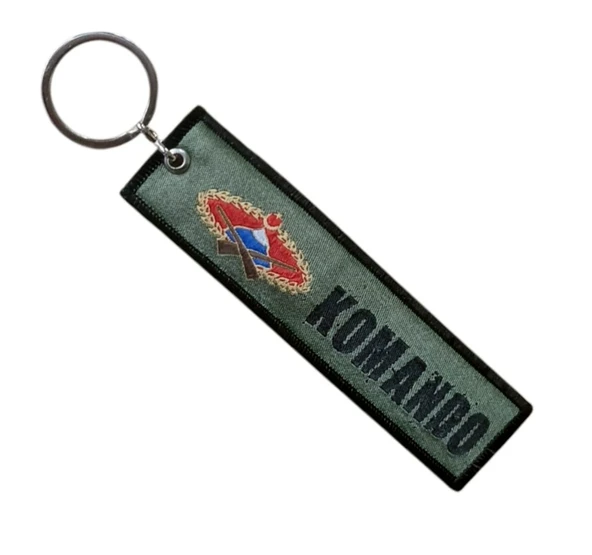 Komando Nano Örme Anahtarlık - Kumaş Anahtarlık - Mavi Bere - Korku Nedir Bilmeyiz - 2