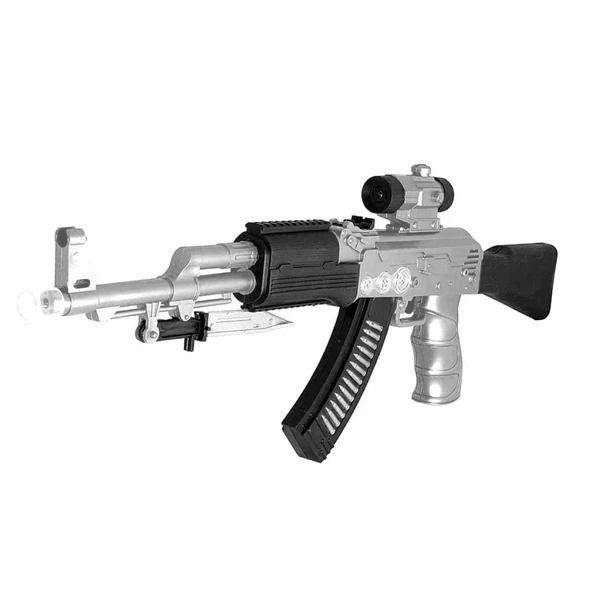 Sebat Oyuncak Kutuda Sesli Işıklı Tüfek SB 2048 - 3