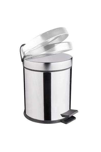 Maxiflow Mikro Pedallı Çöp Kovası 3lt - 2