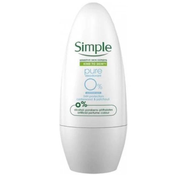 Sımple Roll On Pure 50ml