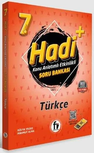 Fi Yayınları 7. Sınıf Hadi Türkçe Konu Anlatımlı Etkinlikli Soru Bankası