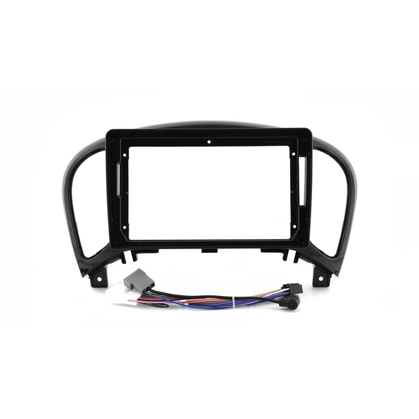 NISSAN JUKE 2011-2019 P.BLACK 9 INC SİYAH  ANDROID MULTİMEDYA ÇERÇEVESİ - SOKET