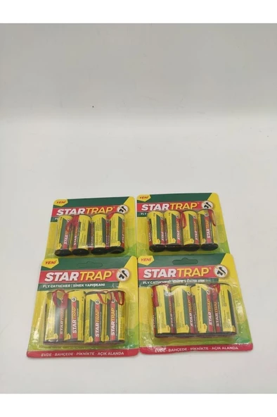 Startrap Sinek Yapışkanı 4 paket 16 tüp
