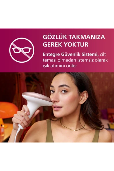 Philips Lumea BRI921/00 Lazer Epilasyon IPL Tüy Alma Cihazı+Kaş Düzeltici - 6