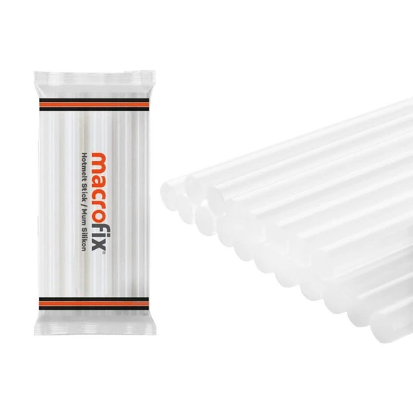 MACROFİX 1 KG Kalın Mum Silikon Çubuk 11.2 x 300mm - 2