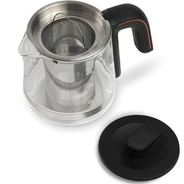 Dexart DX-1321-BL PerfectTea Dijital Çay Makinesi – Siyah - 5