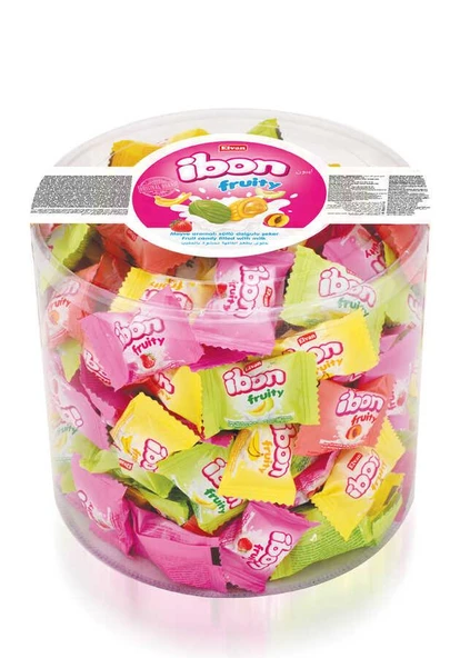 Elvan İbon Sütlü Meyveli Şeker 800 GR