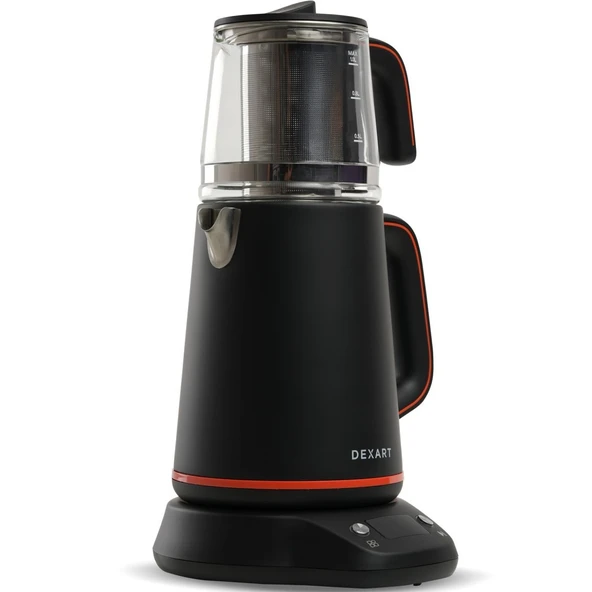 Dexart DX-1321-BL PerfectTea Dijital Çay Makinesi – Siyah - 2