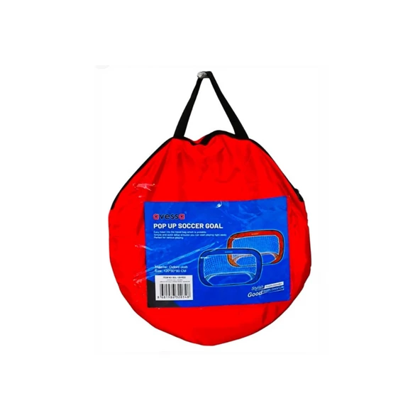 Minyatür Futbol Kalesi Katlanır 120x80x80cm Avessa Kırmızı - 2