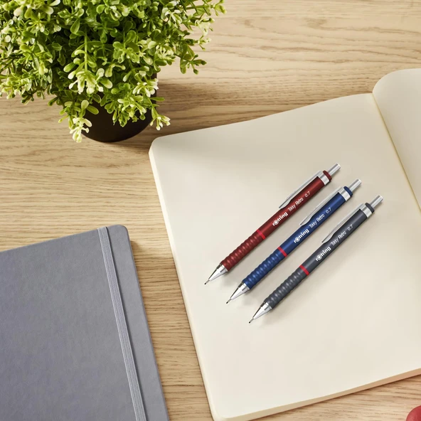 Rotring Retro Versatil Uçlu Kalem Uç-Silgi 3 lü Okul Seti 0.7 - 4