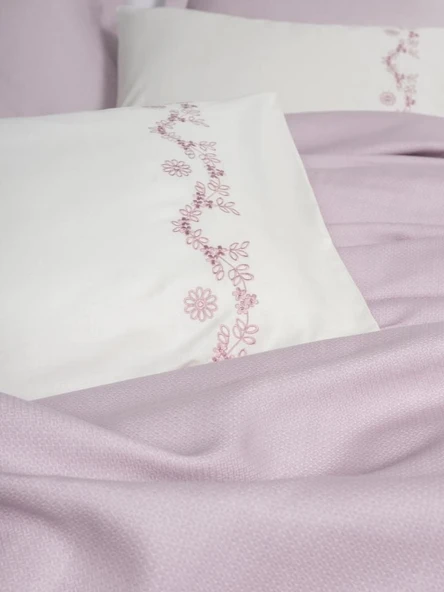 Cotton Box Serenity Bambu Çift Kişilik Pike Takımı Vaila Lila - 2