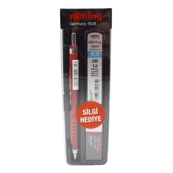 Rotring Retro Versatil Uçlu Kalem Uç-Silgi 3 lü Okul Seti 0.7 - 3