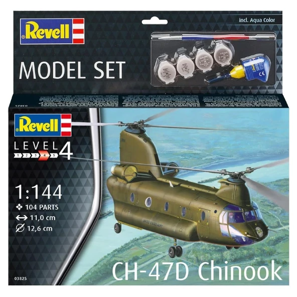 Revell 1:144 CH-47D Chinook - 3