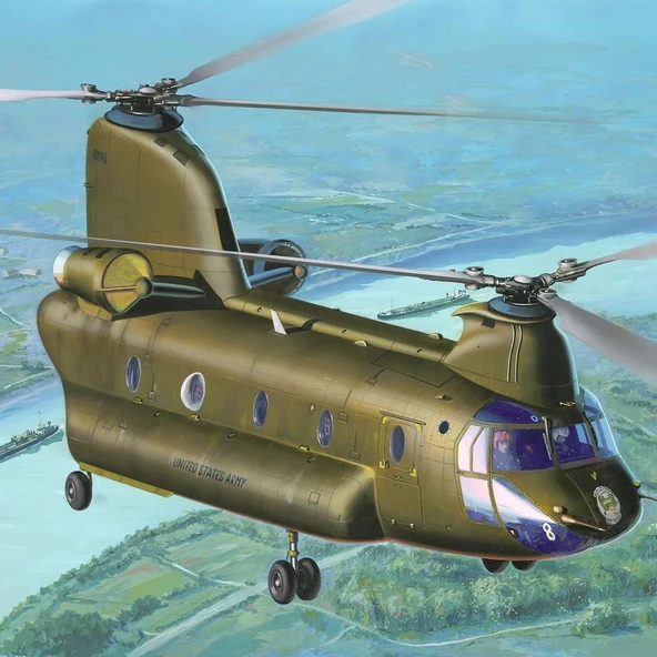 Revell 1:144 CH-47D Chinook - 2