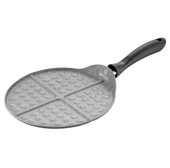 Emsan Rosa 26cm Granit Waffle Tavası - 5