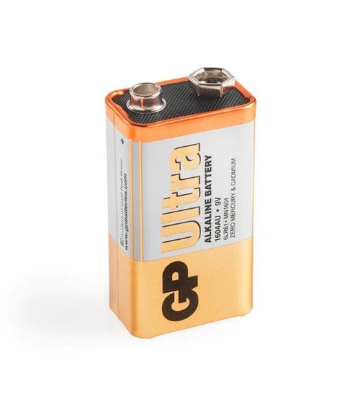 GP G-Tech 9V Ultra Alkalin Pil Tekli Paket GP1604AU - 2