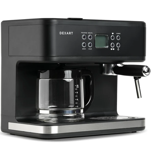 Dexart DX-1341 Home Barista 3-in-1 Filtre Kahve & Espresso Makinesi - 2