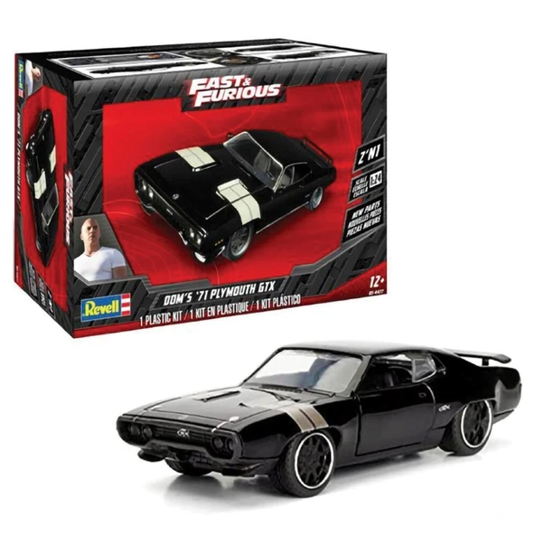 Revell 1:24 Dom's '71 Plymouth GTX