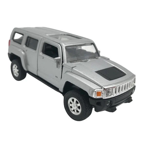 Farbu Oyuncak 1:38 Metal Çek Bırak Araba Hummer H2 43629D - 4