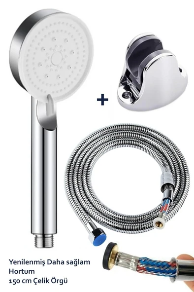 Kyk Lüx Vakumlu 3'lü Duş Seti KYK1009