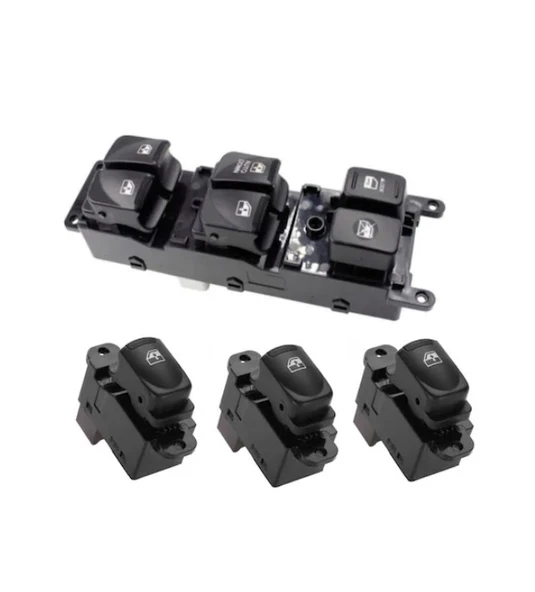 HYUNDAI ACCENT ERA CAM DÜGMESI ANAHTAR TAKIMI DÖRTLÜ VE TEKLİ(2006 - 2012) ürün görseli 1