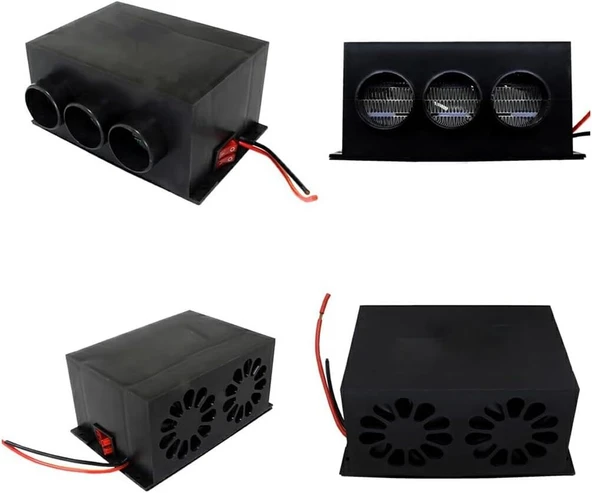 AYAK ALTI FANLI ELEKTRİKLİ ISITICI VE CAM BUĞU CÖZÜCÜ 250 - 400WATT 12 VOLT - 2