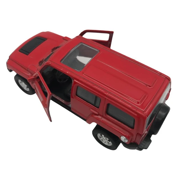 Farbu Oyuncak 1:38 Metal Çek Bırak Araba Hummer H2 43629D - 11