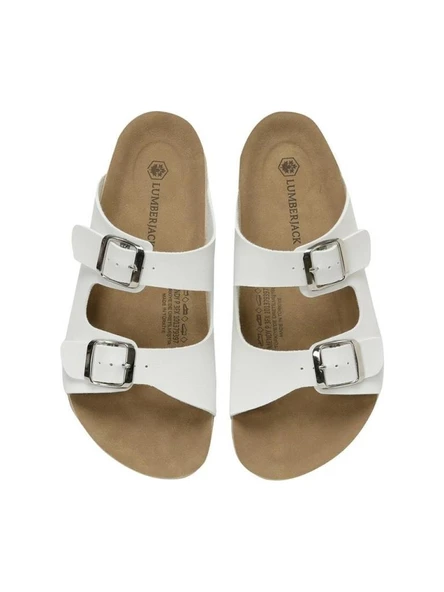 LUMBERJACK MENDY 4FX BEYAZ TOKALI ANATOMİK COMFORT CASUAL GÜNLÜK TERLİK - 6