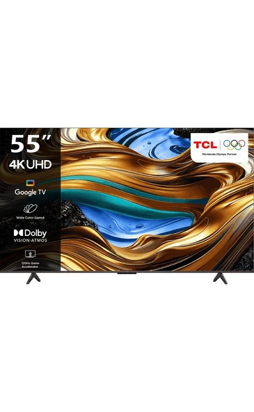 TCL 55P755 55'' 138 Ekran Uydu Alıcılı 4K Ultra HD Google Smart LED TV