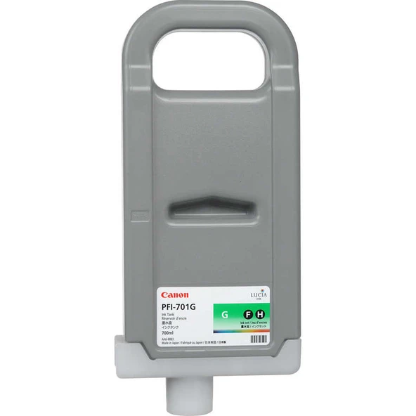 Feyza Bilişim  Canon PFI-701 G (Green) Yeşil Orijinal Mürekkep Kartuş 700 ml. (0907B001) ürün görseli